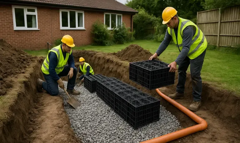 Why Your Soakaway Isn't Draining: Common Causes & Repair Costs